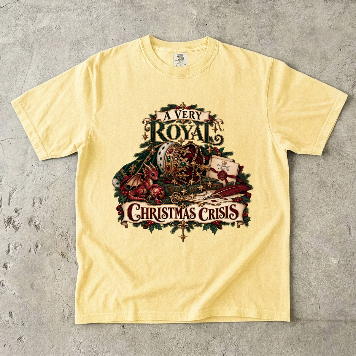 A Very Royal Christmas Crisis Romantasy Reader T-Shirt