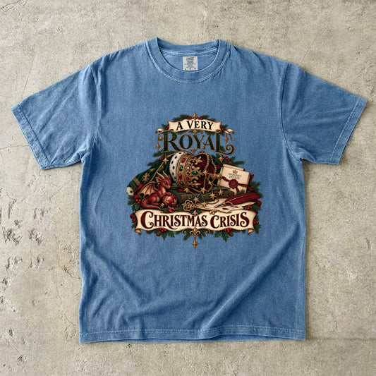 A Very Royal Christmas Crisis Romantasy Reader T-Shirt