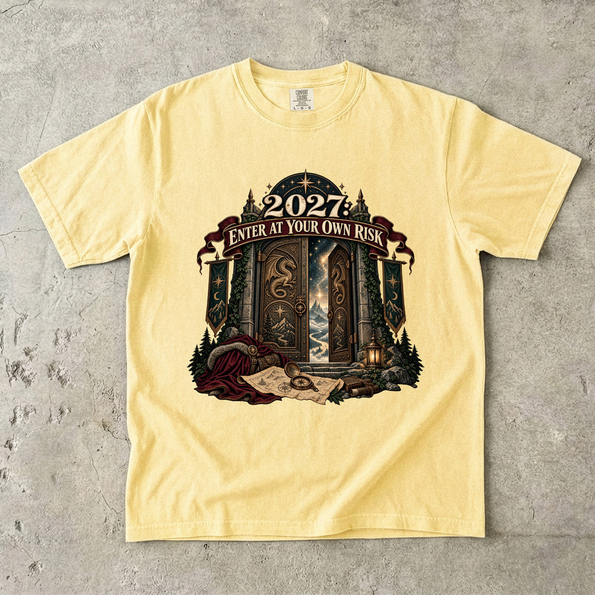 2027: Enter at Your Own Risk Romantasy Reader T-Shirt