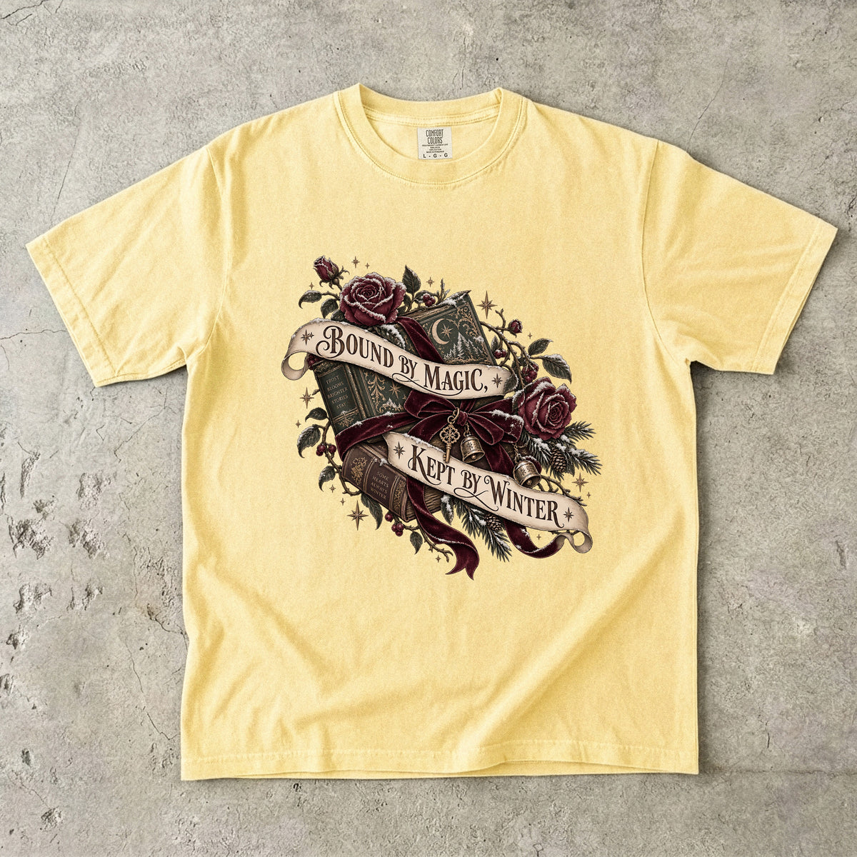 Bound by Magic, Kept by Winter Romantasy Reader T-Shirt