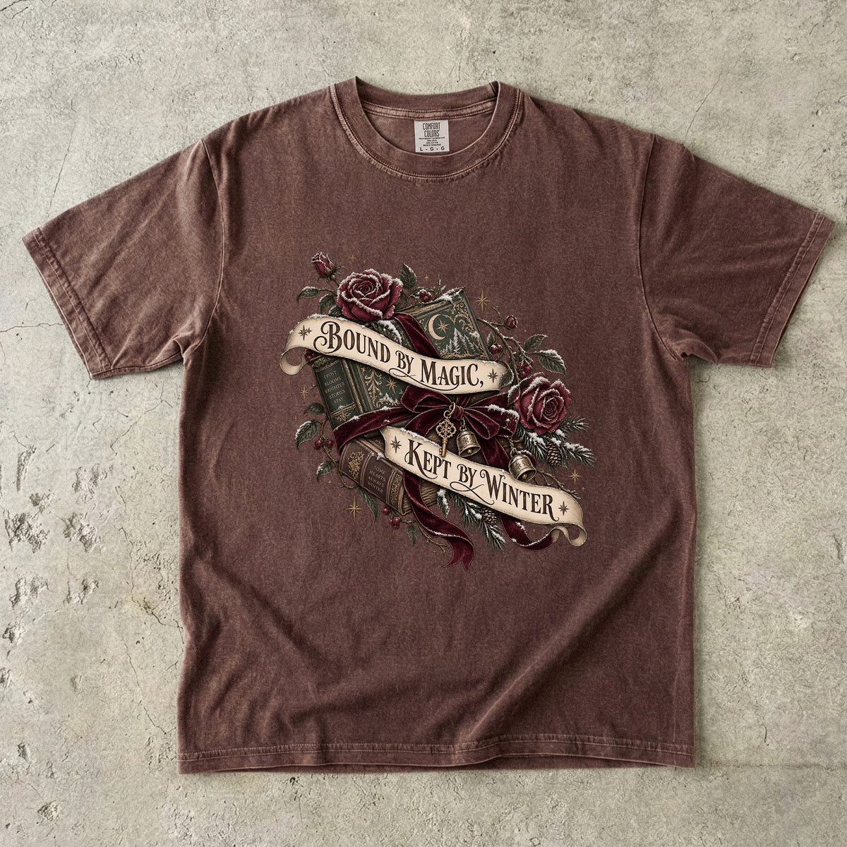 Bound by Magic, Kept by Winter Romantasy Reader T-Shirt