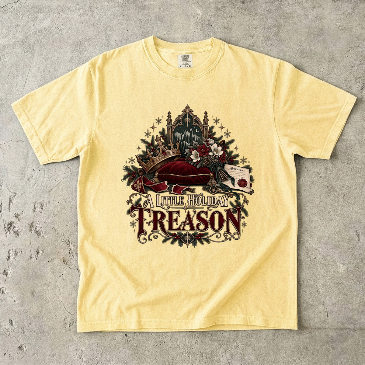 A Little Holiday Treason Romantasy Reader T-Shirt