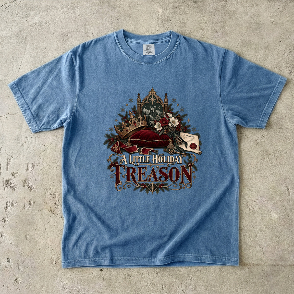 A Little Holiday Treason Romantasy Reader T-Shirt