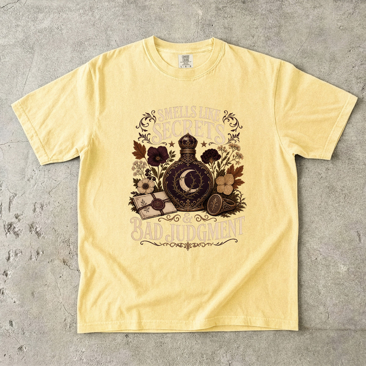 Smells Like Secrets & Bad Judgment Romantasy Reader T-Shirt