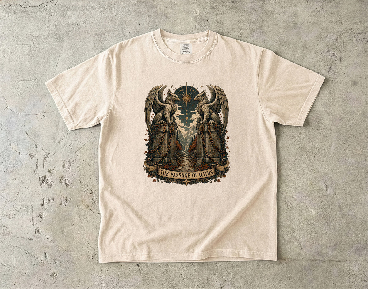 The Passage of Oaths Romantasy Reader T-Shirt