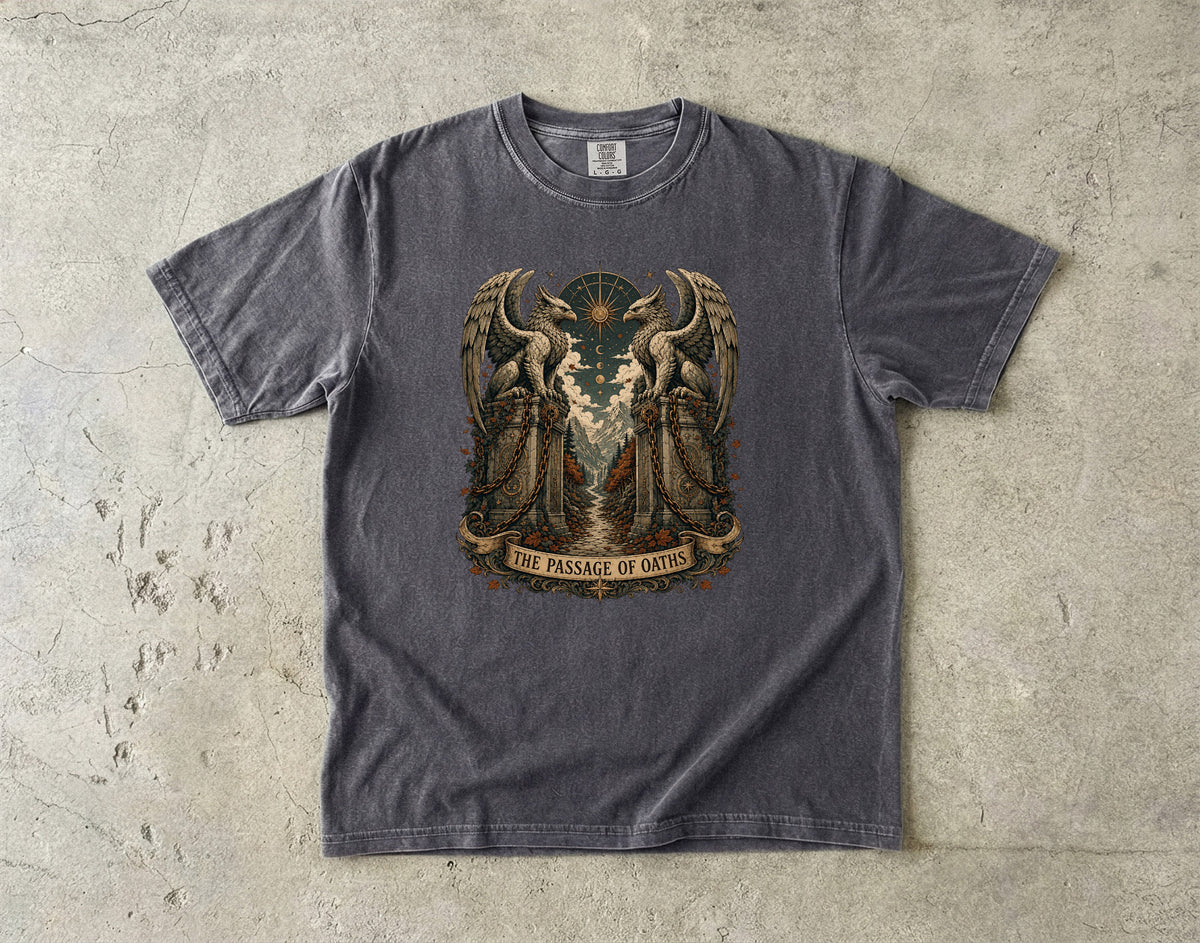 The Passage of Oaths Romantasy Reader T-Shirt