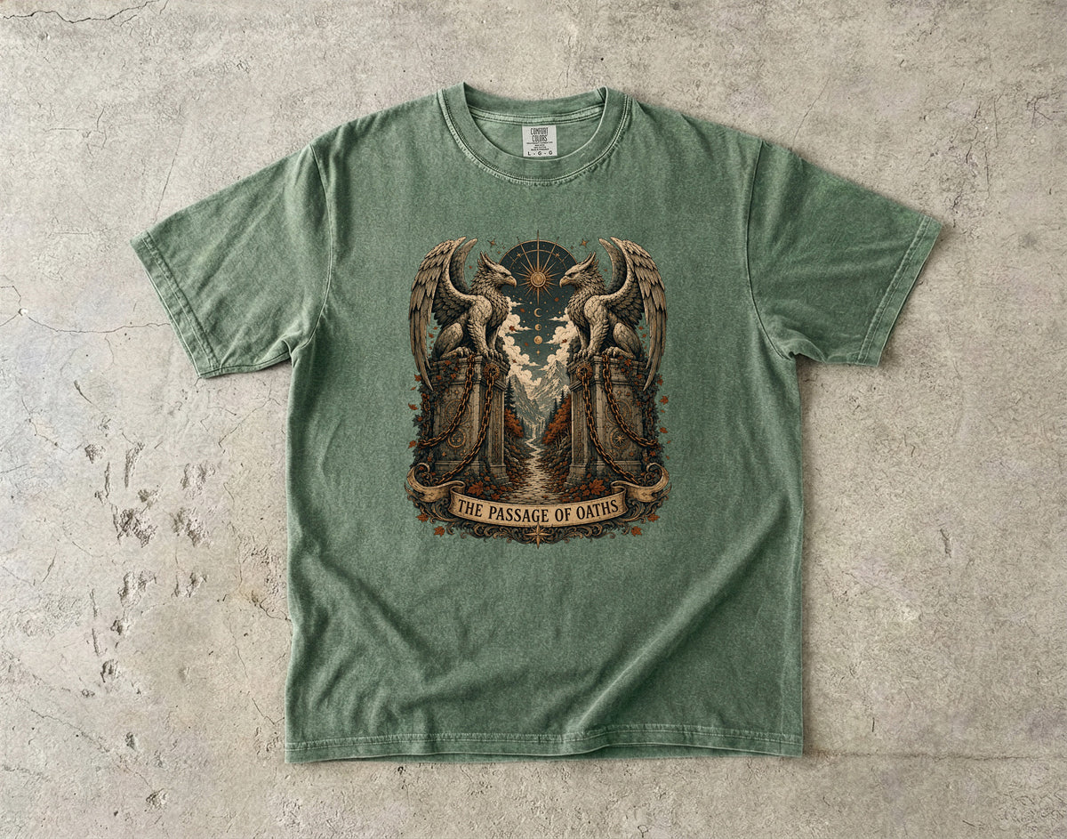 The Passage of Oaths Romantasy Reader T-Shirt