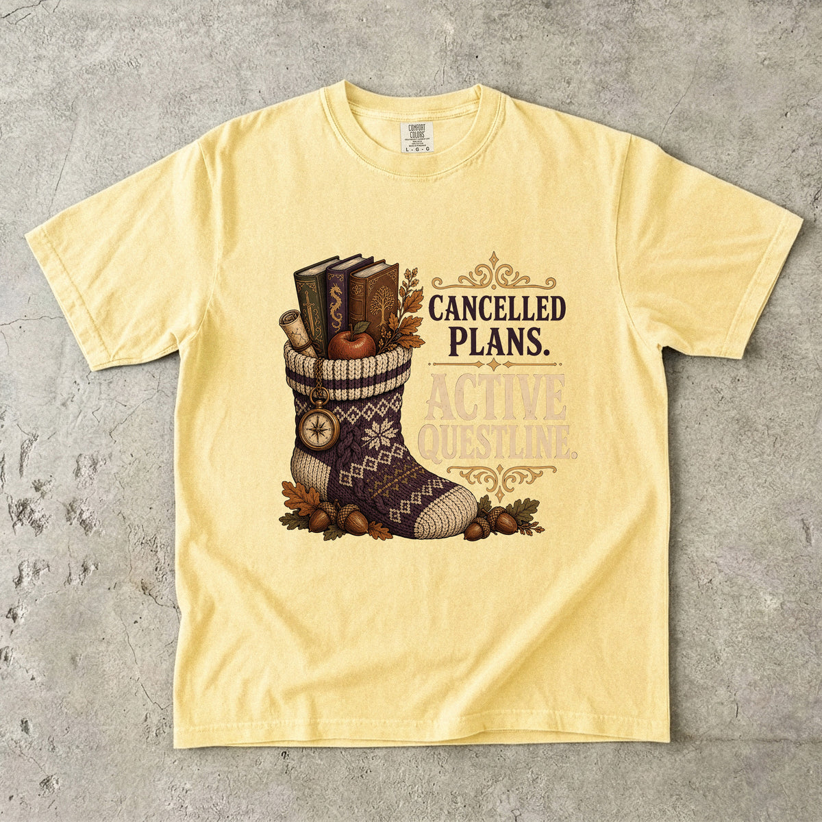Cancelled Plans, Active Questline Romantasy Reader T-Shirt