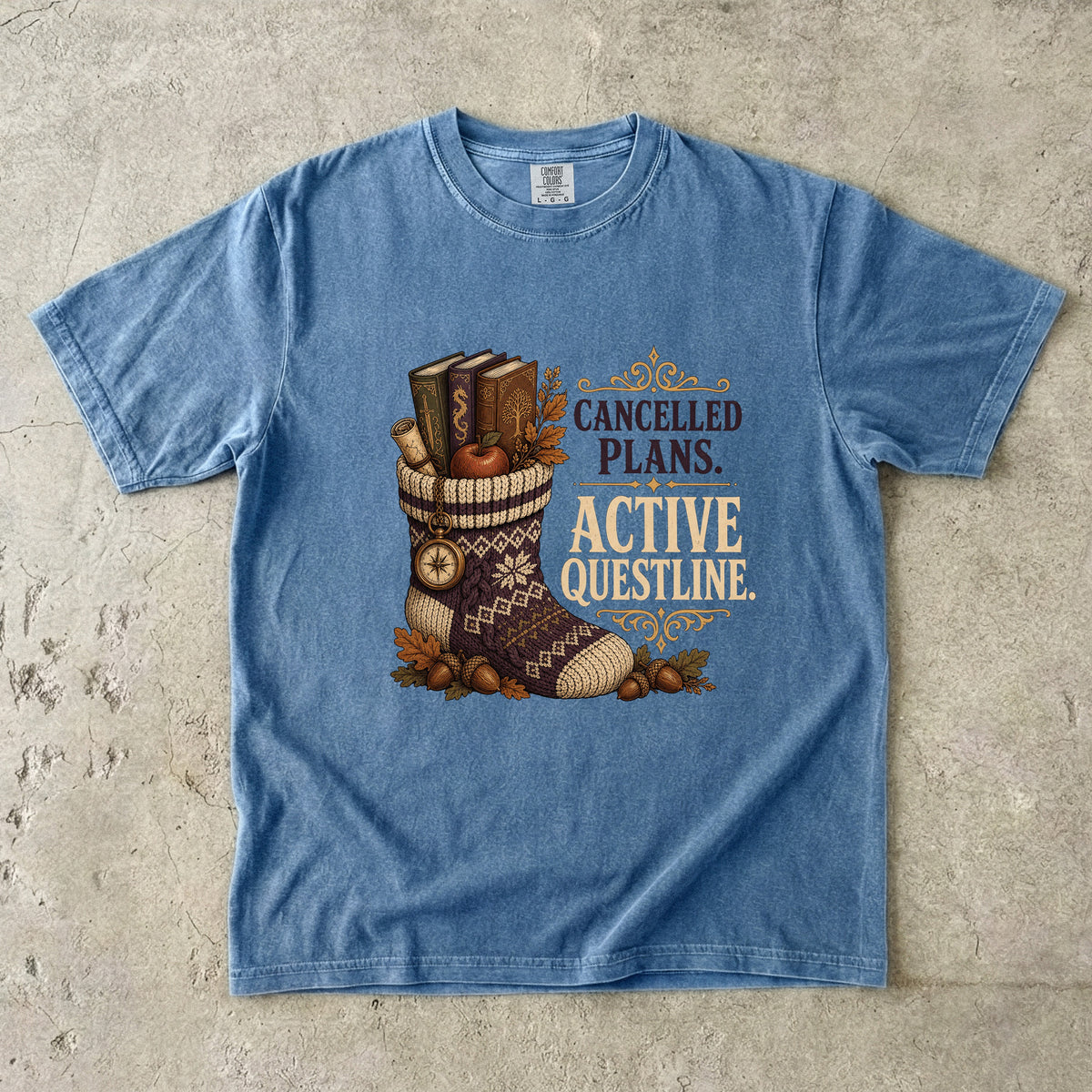 Cancelled Plans, Active Questline Romantasy Reader T-Shirt