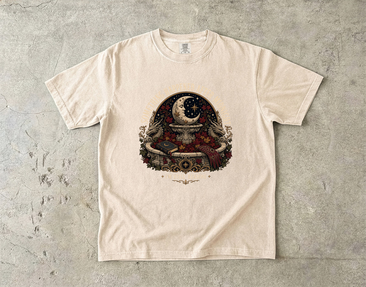 Something Happened After Midnight Romantasy Reader T-Shirt