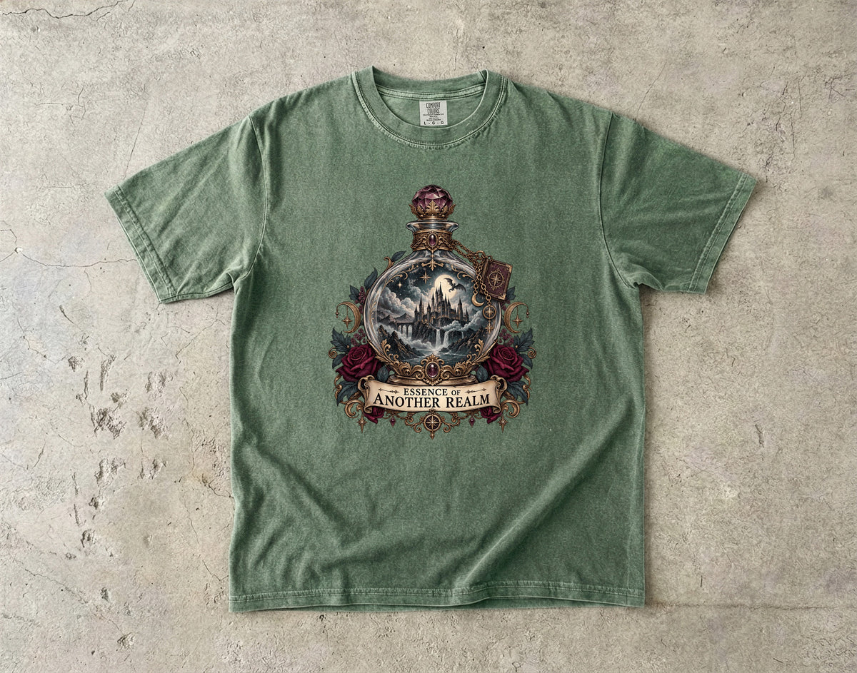 Essence of Another Realm Romantasy Reader T-Shirt