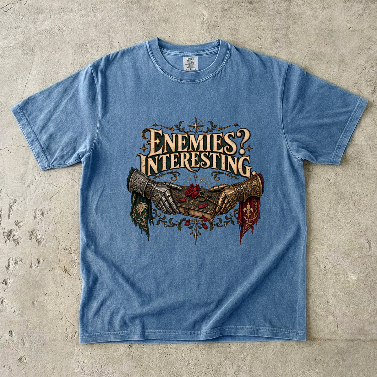 Enemies? Interesting. Romantasy Reader T-Shirt