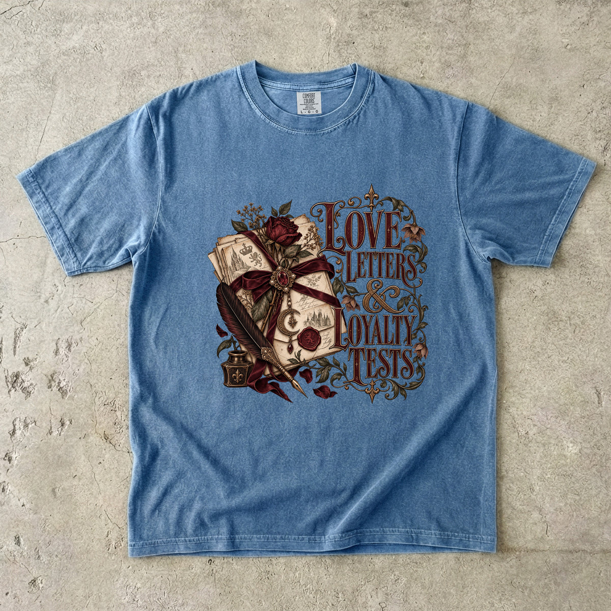 Love Letters & Loyalty Tests Romantasy Reader T-Shirt