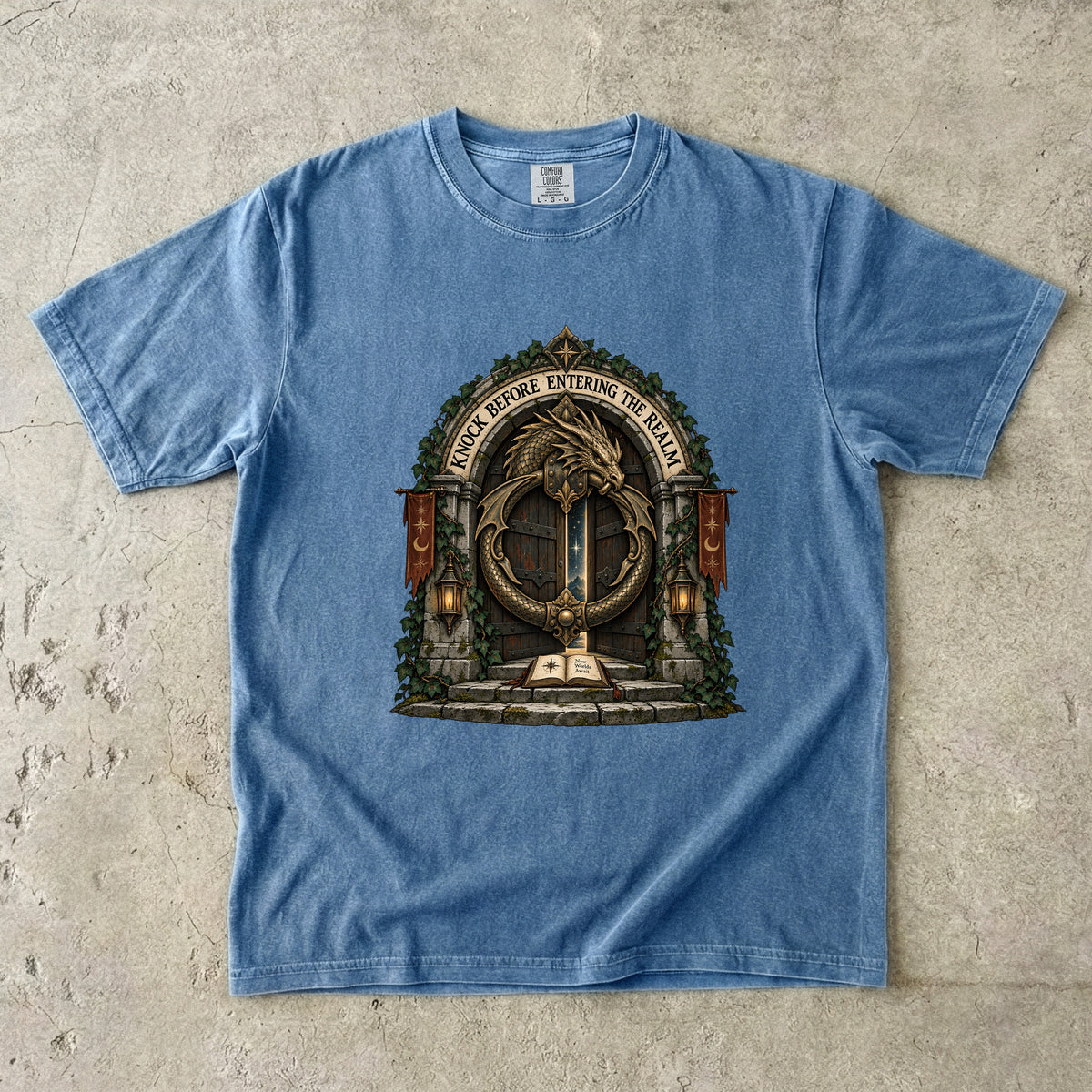 Knock Before Entering the Realm Romantasy Reader T-Shirt