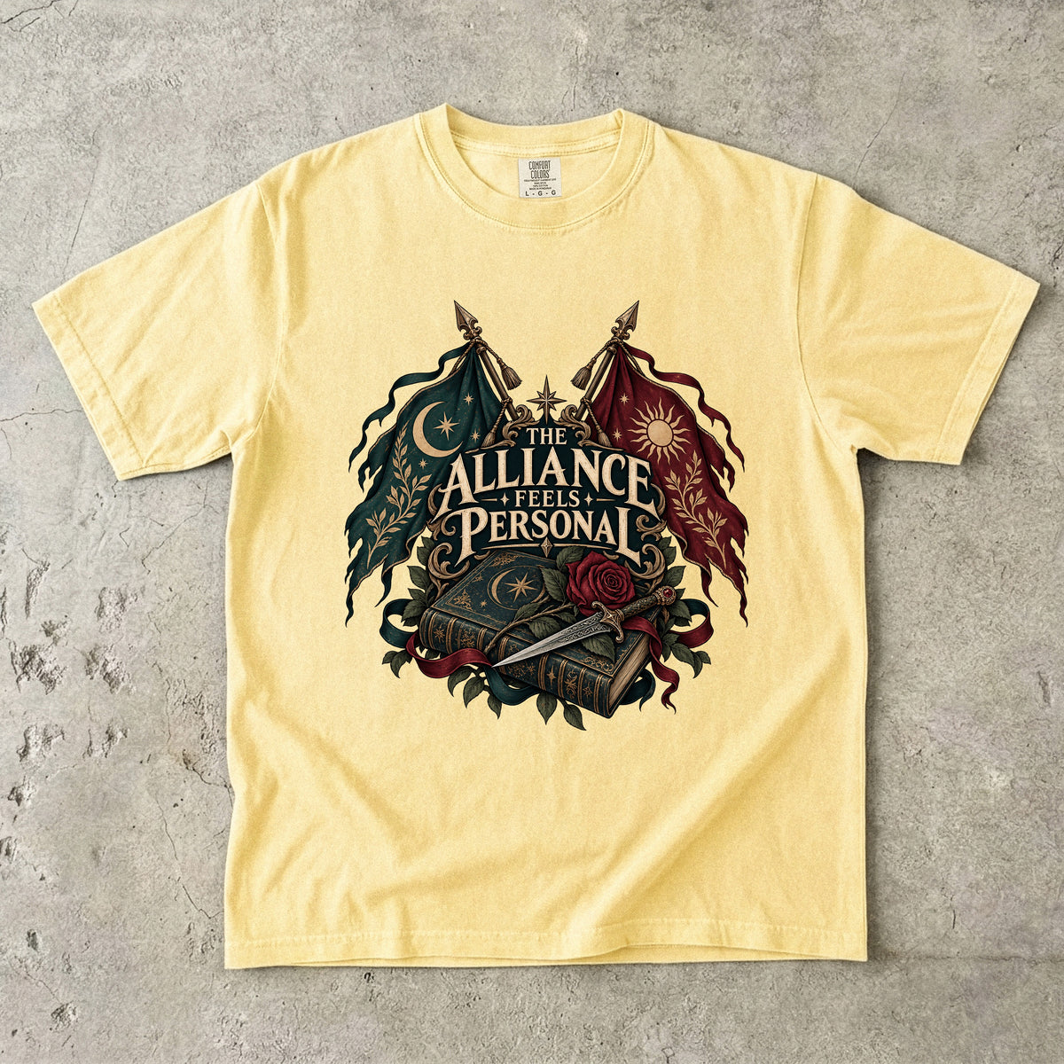 The Alliance Feels Personal Romantasy Reader T-Shirt