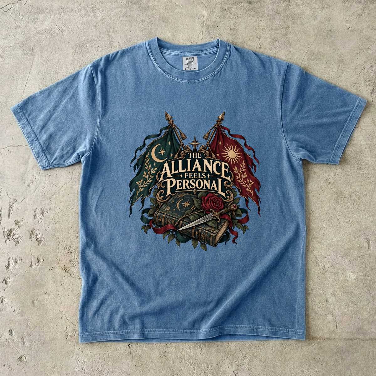 The Alliance Feels Personal Romantasy Reader T-Shirt