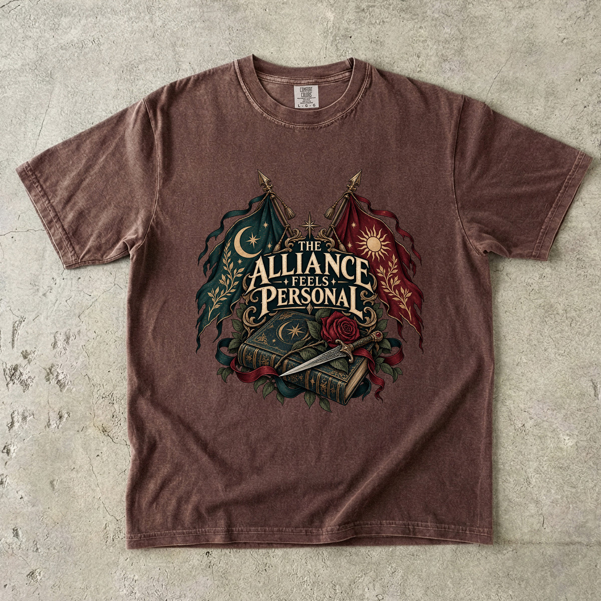 The Alliance Feels Personal Romantasy Reader T-Shirt