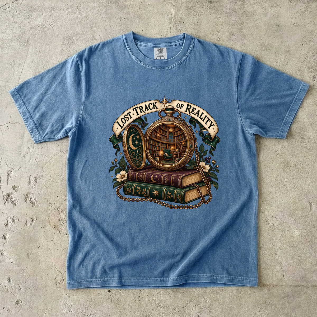 Lost Track of Reality Romantasy Reader T-Shirt