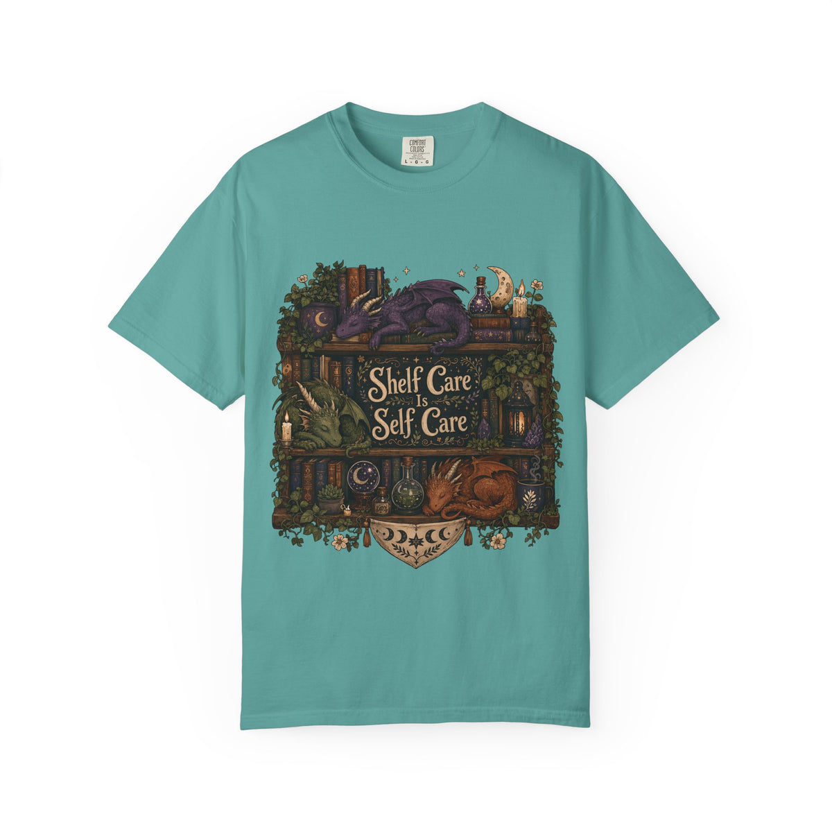Shelf Care is Self Care Romantasy Reader T-Shirt