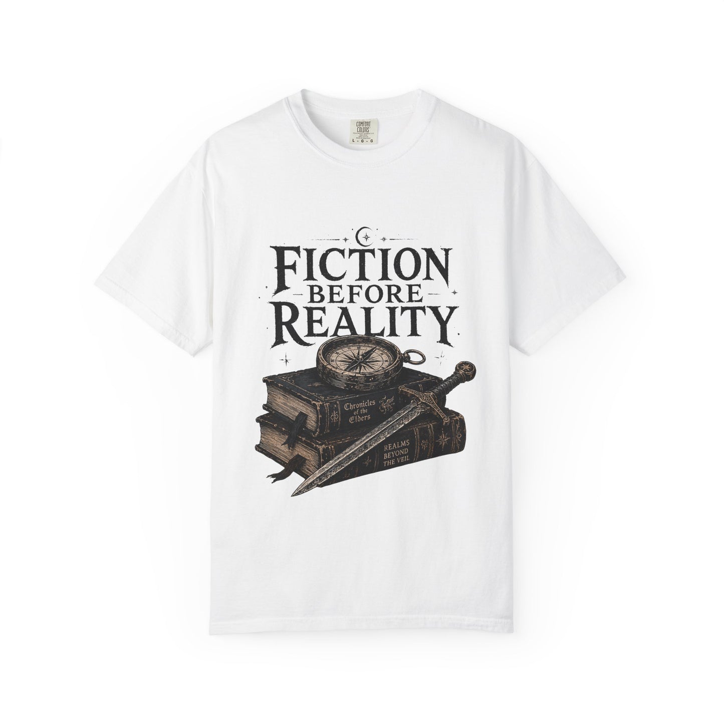 Fiction Before Reality Romantasy Reader T-Shirt