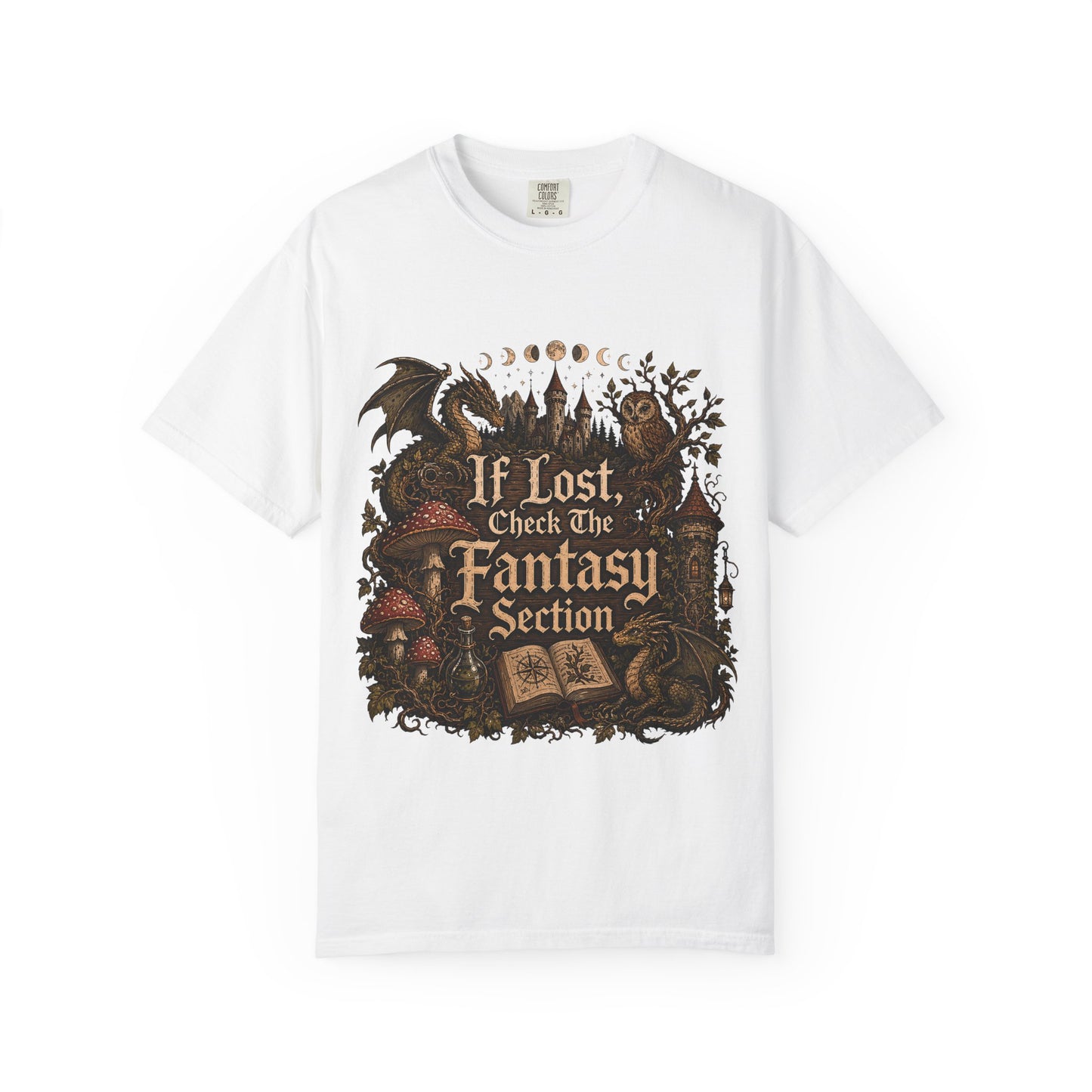 Lost Fantasy Romantasy Reader T-Shirt