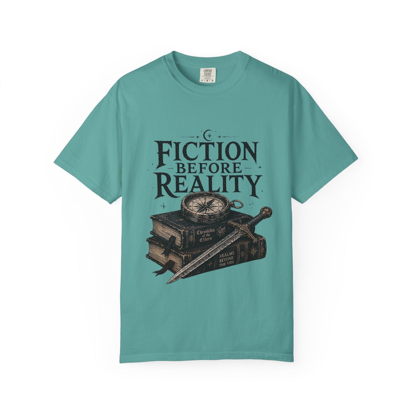 Fiction Before Reality Romantasy Reader T-Shirt