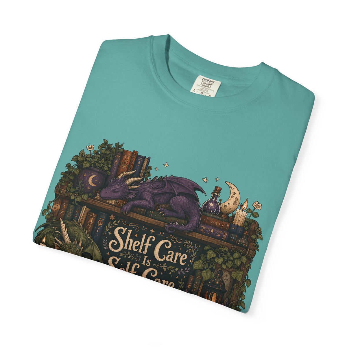 Shelf Care is Self Care Romantasy Reader T-Shirt