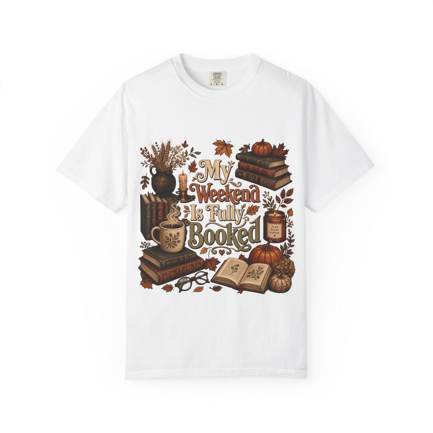 Fall Weekend Fully Booked Romantasy Reader T-Shirt