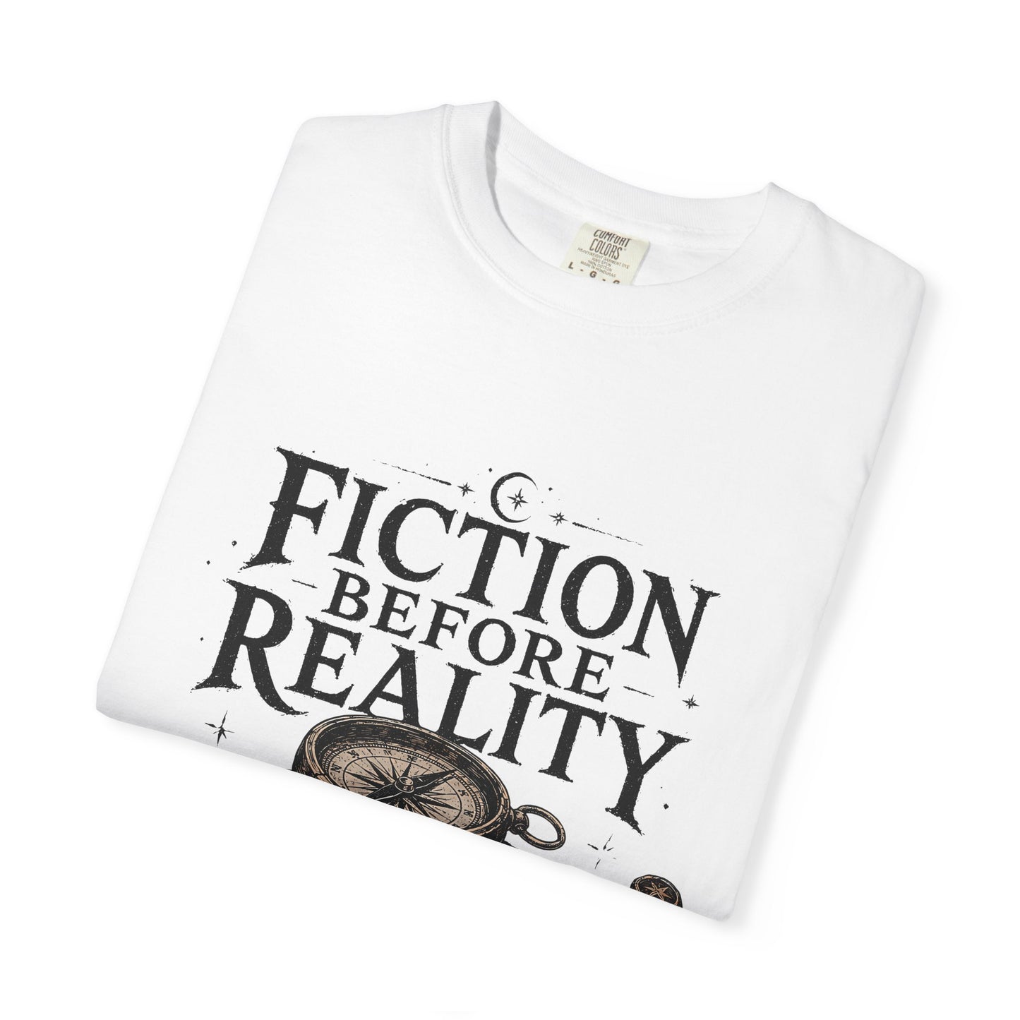 Fiction Before Reality Romantasy Reader T-Shirt