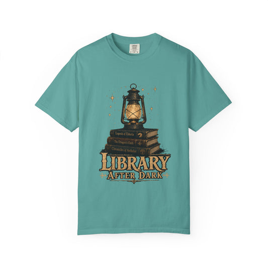 Library After Dark Romantasy Reader T-Shirt