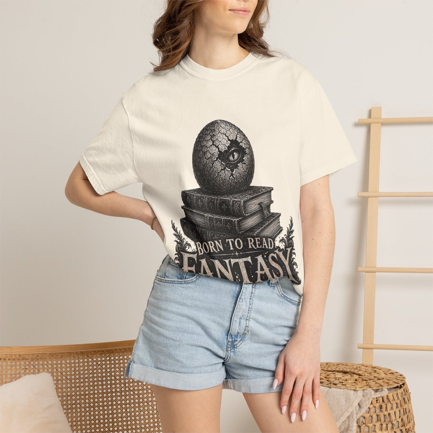 Born to Read Fantasy Romantasy Reader T-Shirt