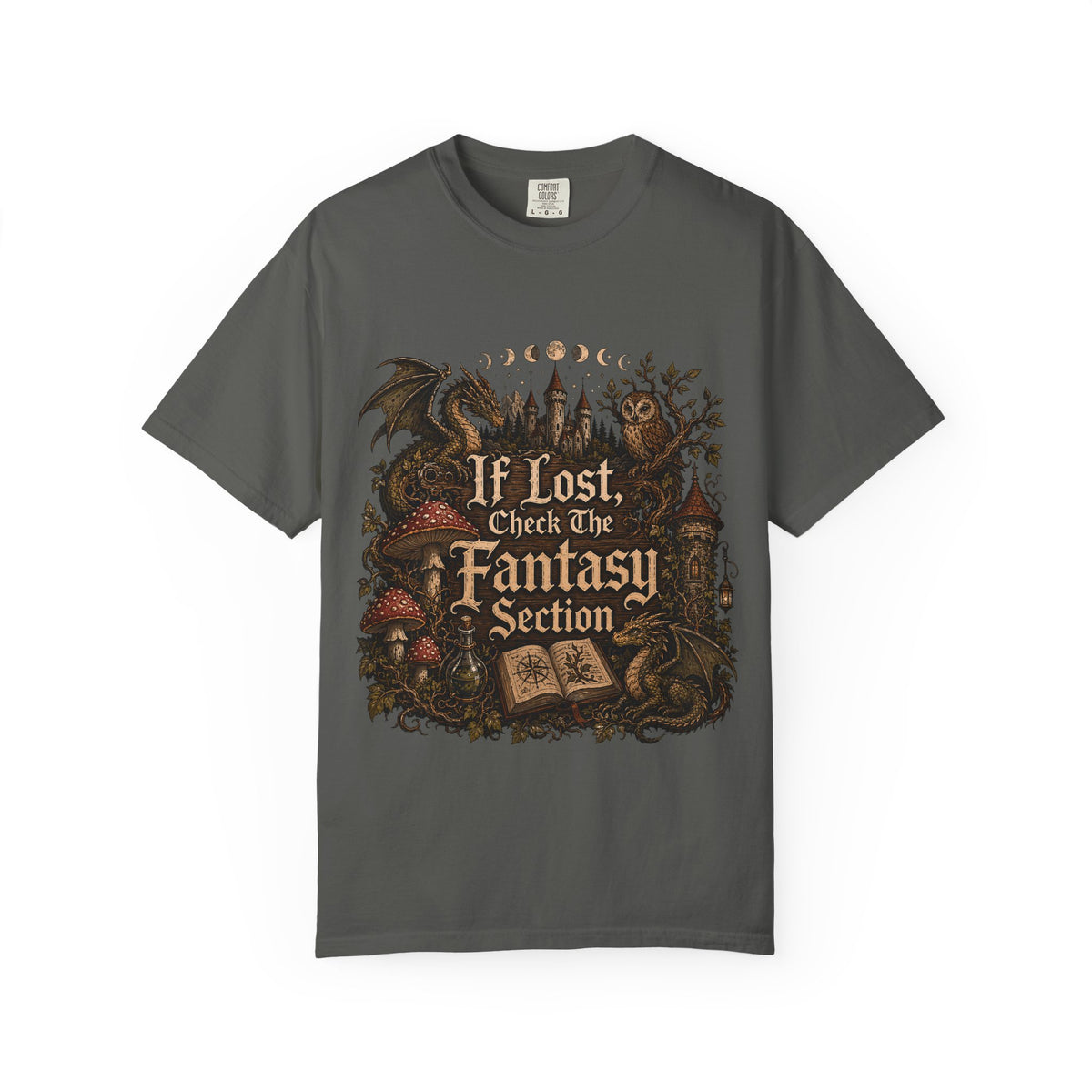 Lost Fantasy Romantasy Reader T-Shirt