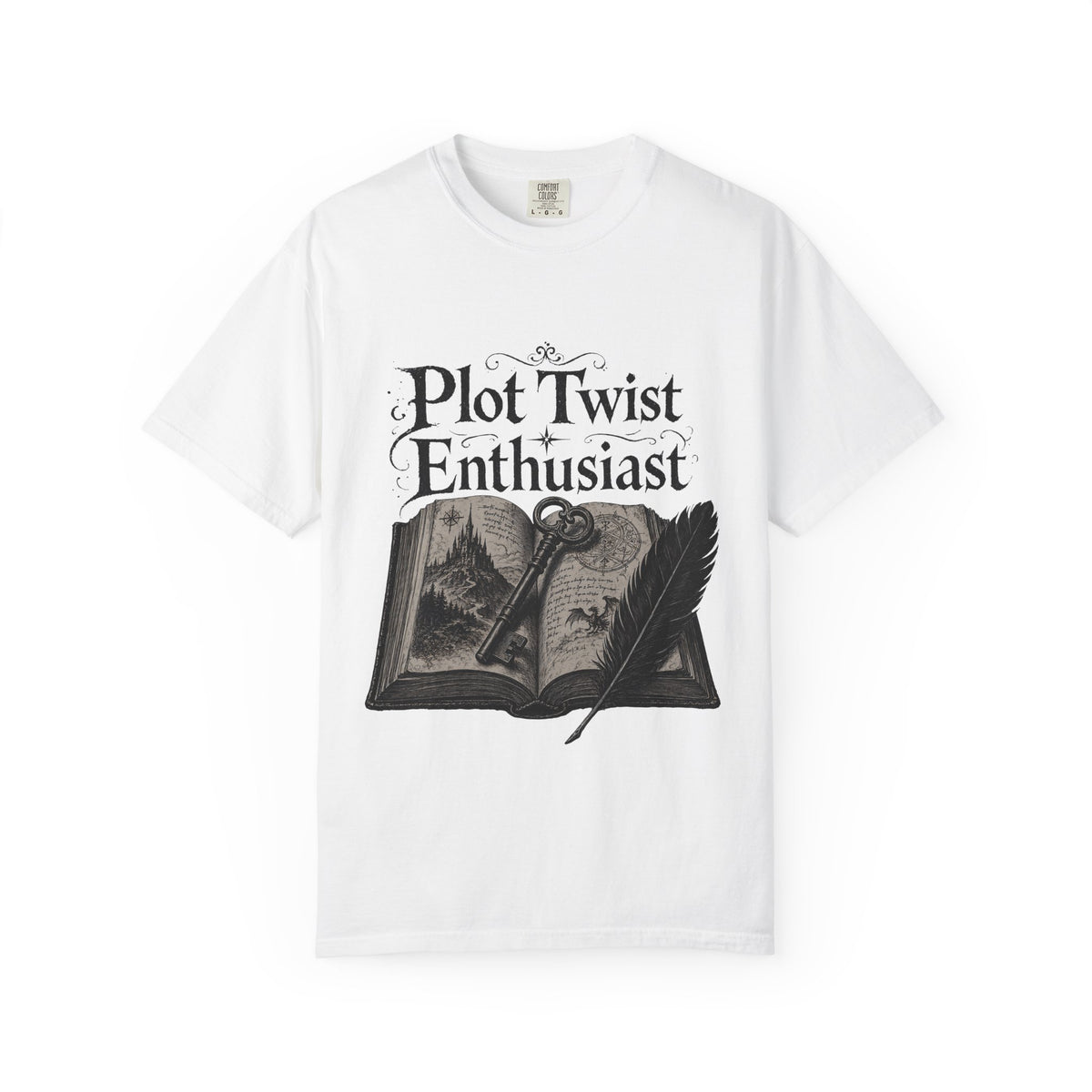 Plot Twist Enthusiast Romantasy Reader T-Shirt