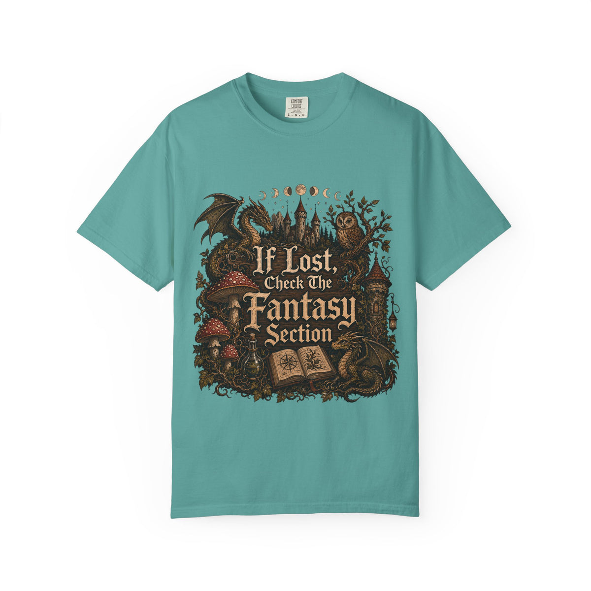 Lost Fantasy Romantasy Reader T-Shirt