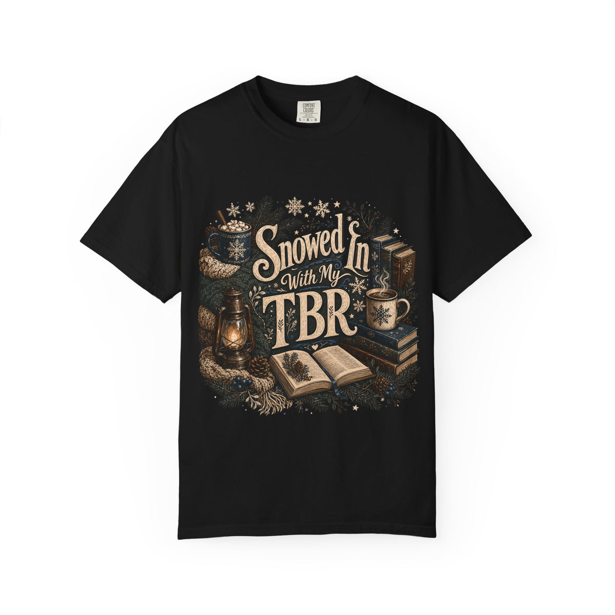 Snowed in TBR Romantasy Reader T-Shirt