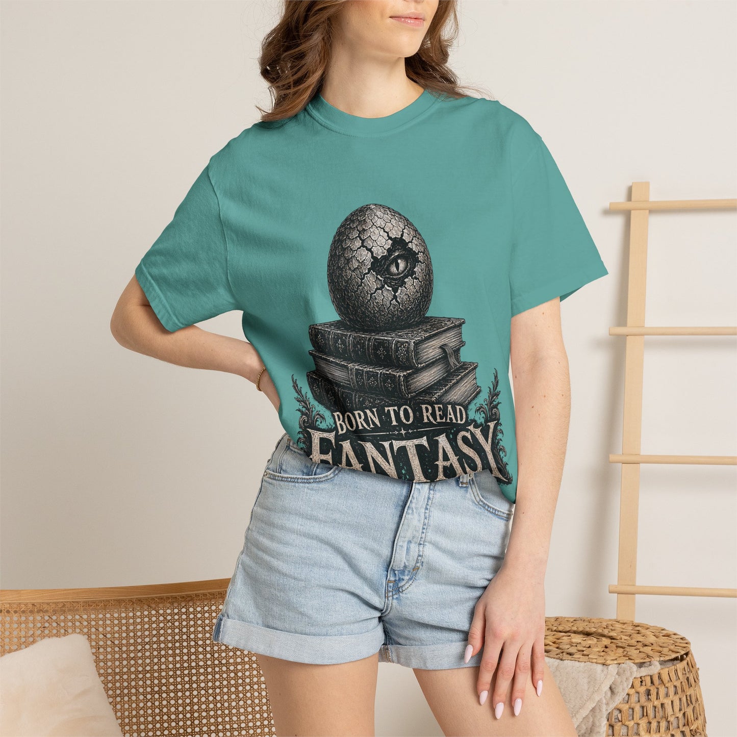 Born to Read Fantasy Romantasy Reader T-Shirt