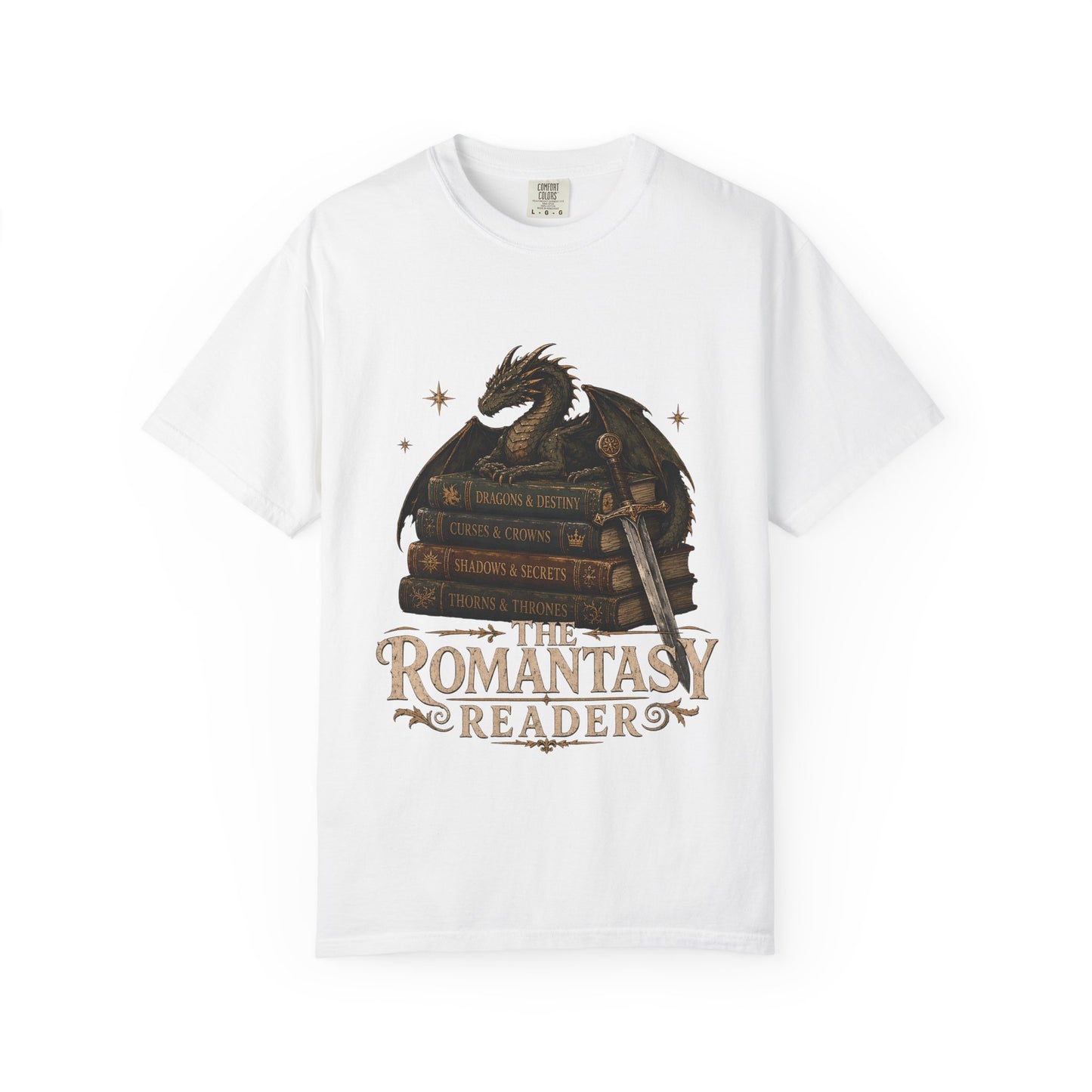Dragon Romantasy Reader T-Shirt