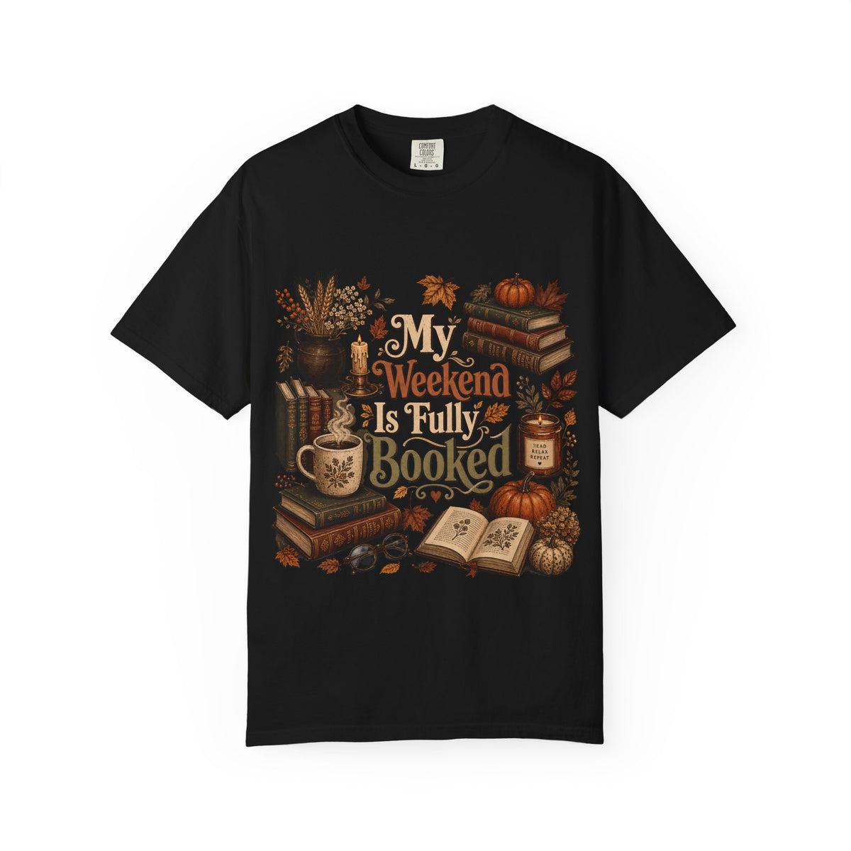 Fall Weekend Fully Booked Romantasy Reader T-Shirt