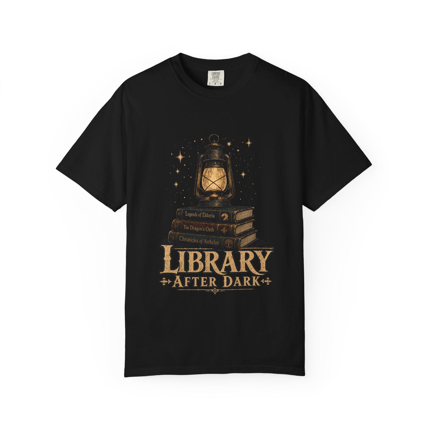 Library After Dark Romantasy Reader T-Shirt
